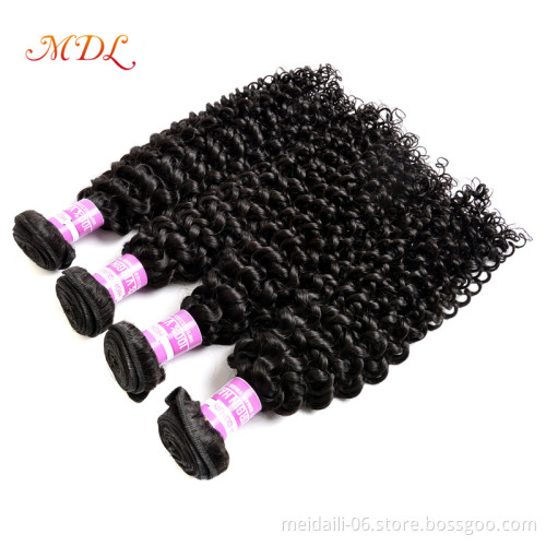 Cuticle aligned hair 100 unprocessed brazilian virgin hair  mongolian natural kinky curly hair bundles for women